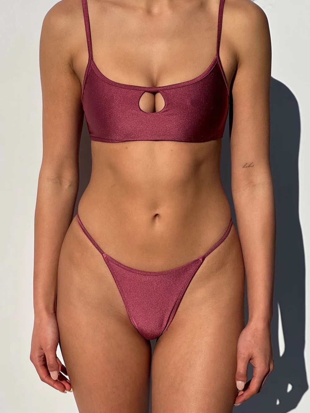 Frankies Bikinis Sydney Sweeney Elise bikini top